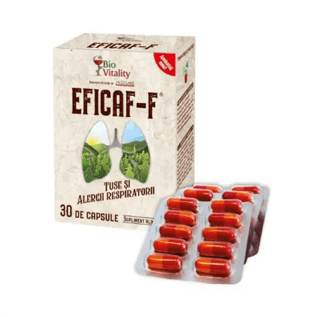 Eficaf-F, 30 capsule, BioVitality Eficaf-F, 30 capsule, BioVitality