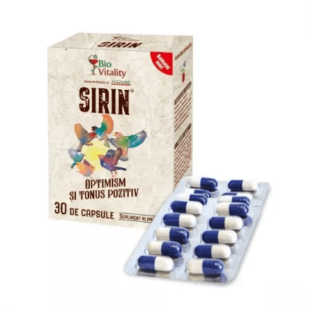 Sirin, 30 capsule, BioVitality Sirin, 30 capsule, BioVitality