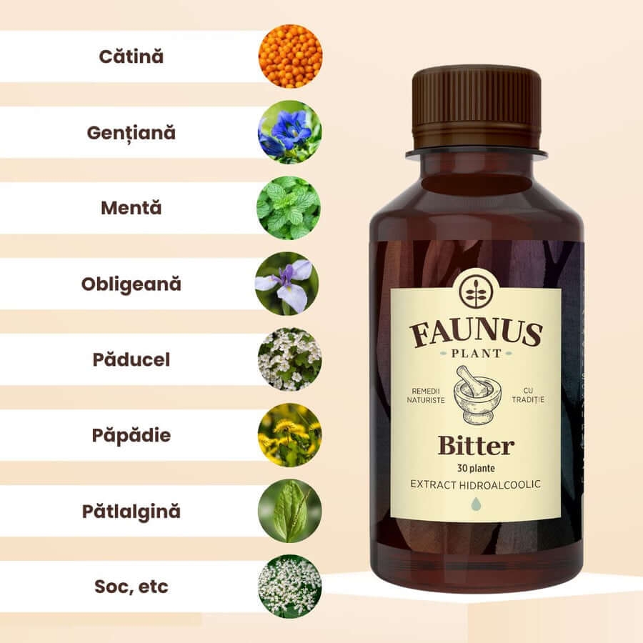 Bitter 30 plante, 200 ml, Faunus Plant