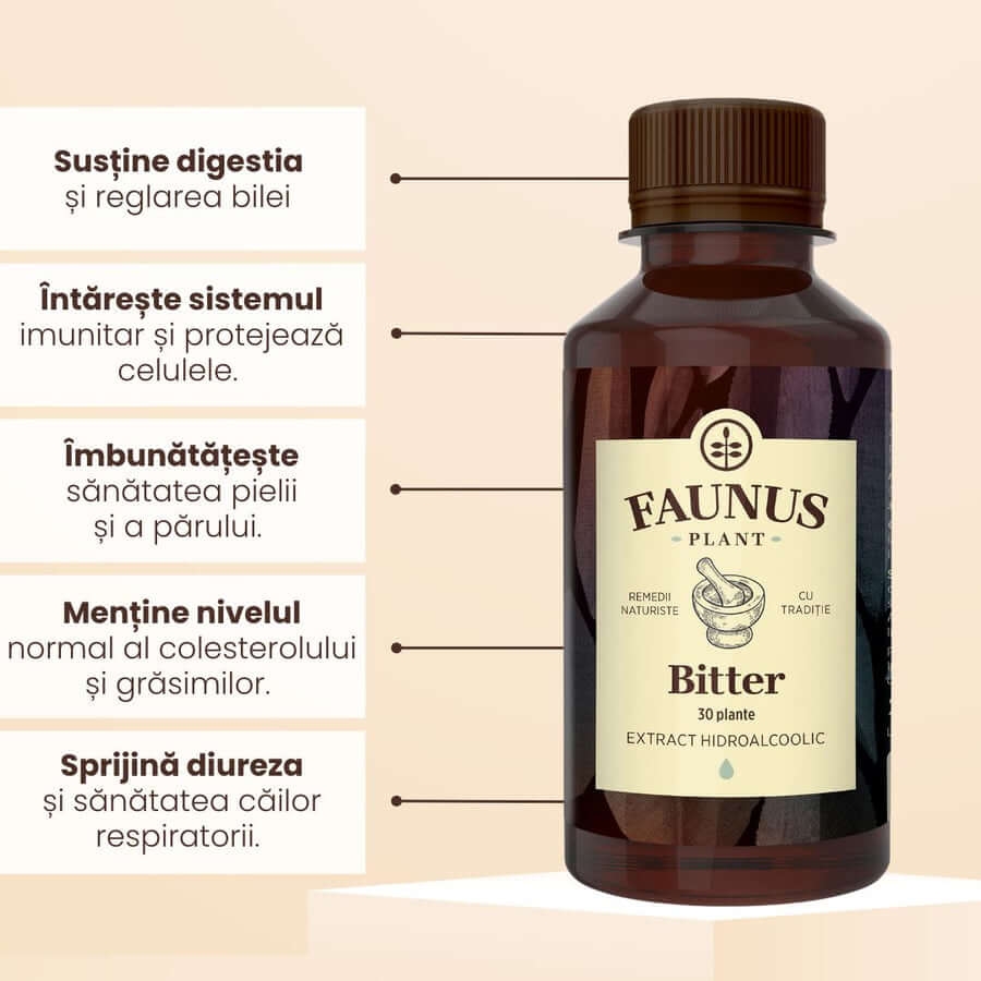 Bitter 30 plante, 200 ml, Faunus Plant