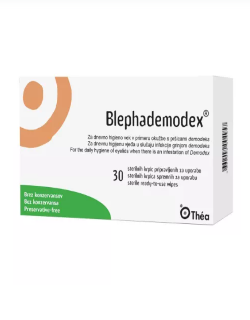 Blephademodex servetele sterile 30buc Blephademodex servetele sterile 30buc