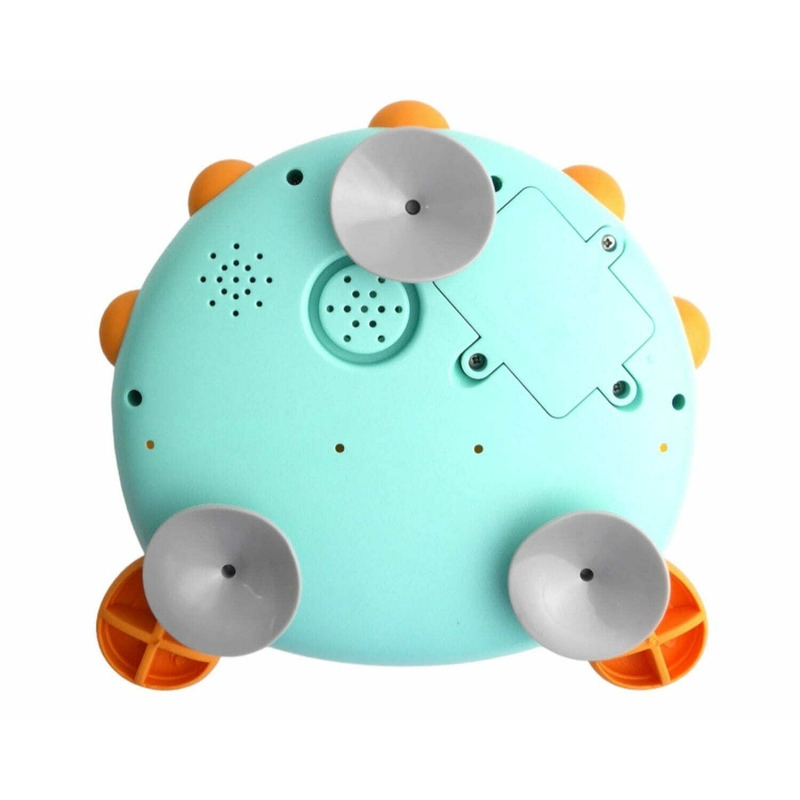 Bocioland - Jucarie Interactiva de baie, Peste cu difuzor pentru baloane de spuma si muzica, Fixare cu Ventuze, Verde, 20x20 cm Bocioland - Jucarie Interactiva de baie, Peste cu difuzor pentru baloane de spuma si muzica, Fixare cu Ventuze, Verde, 20x20 cm