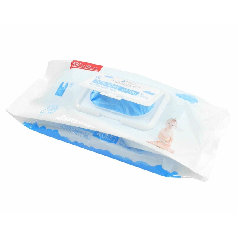 Bocioland - Set 100 bucati saci parfumati pentru scutece folosite Bocioland - Set 100 bucati saci parfumati pentru scutece folosite