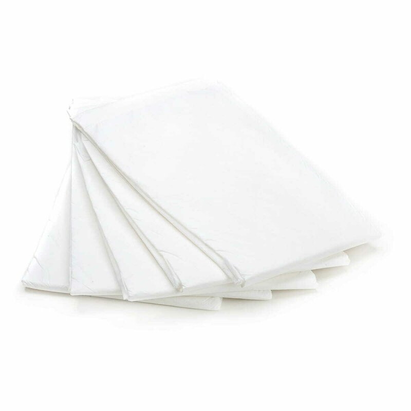Set aleze 10 bucati, Bocioland, Impermeabile de unica folosinta, 90x60 cm