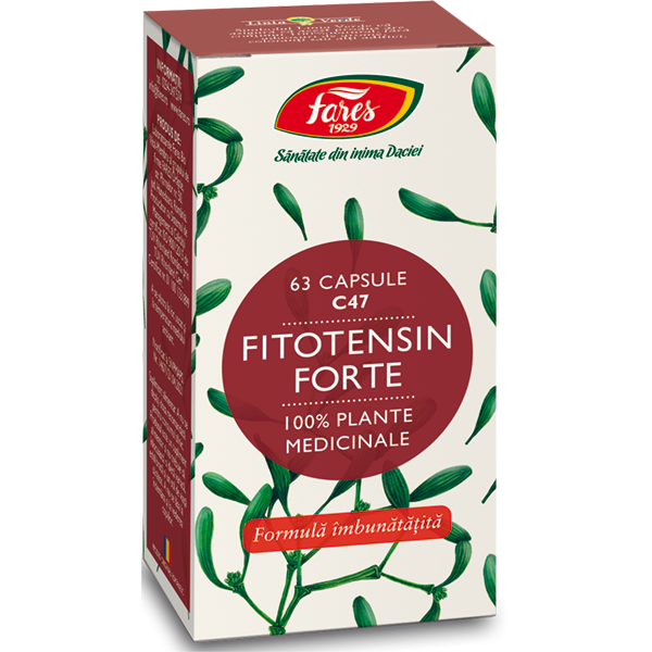 Fitotensin Forte (C47) 63caps., Fares