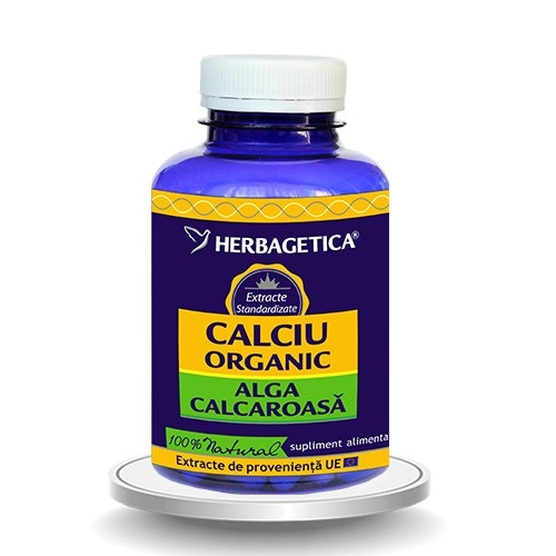 Herbagetica - Calciu organic 60caps