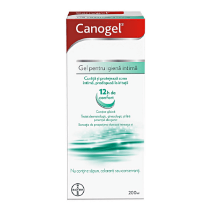 Gel pentru igiena intima Canogel, 200 ml, Bayer Gel pentru igiena intima Canogel, 200 ml, Bayer