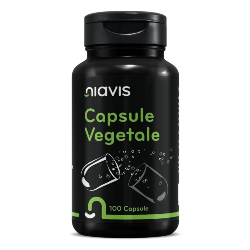 Capsule vegetale goale, 100 bucati, Niavis Capsule vegetale goale, 100 bucati, Niavis