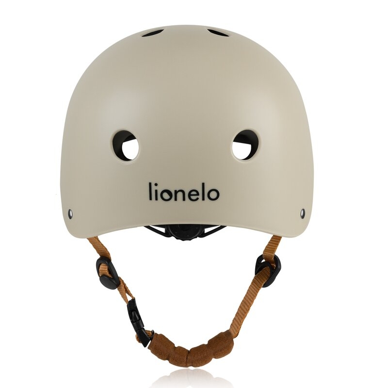 Casca pentru copii, Lionelo, Reglabila 50-56 cm, Din ABS si EPS, Conform cu standardul EN1078, Bej Casca pentru copii, Lionelo, Reglabila 50-56 cm, Din ABS si EPS, Conform cu standardul EN1078, Bej