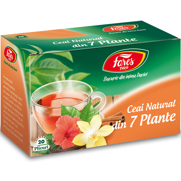 Ceaiurile Lumii 7 plante 20plicuri, Fares