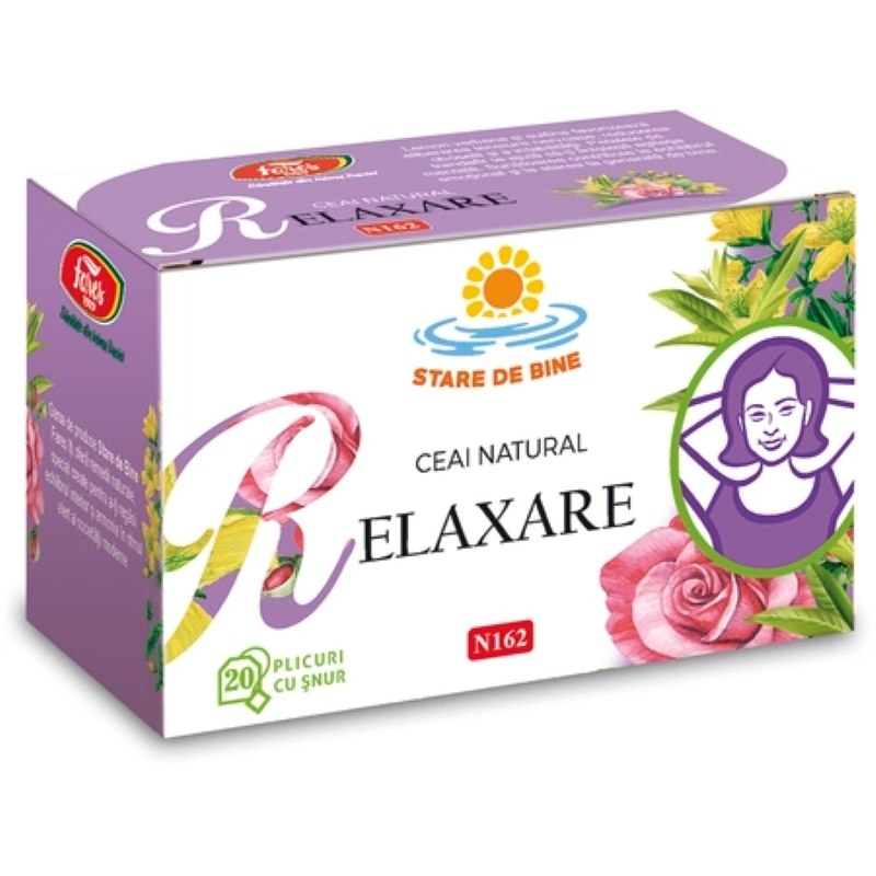 Ceai Relaxare N162, 20 plicuri, Fares Ceai Relaxare N162, 20 plicuri, Fares
