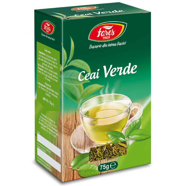 Ceai verde 75g, Fares