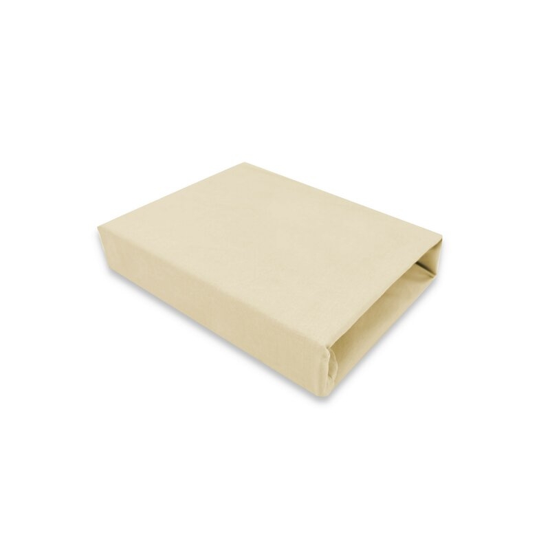 Cearceaf cu elastic, MimiNu, Jerse, Pentru pat 160x80 cm, Material certificat Oeko Tex Standard 100, Nugat Cearceaf cu elastic, MimiNu, Jerse, Pentru pat 160x80 cm, Material certificat Oeko Tex Standard 100, Nugat