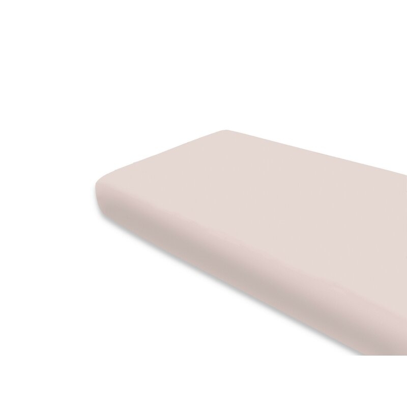 Cearceaf cu elastic, MimiNu, Jerse, Pentru pat 160x80 cm, Material certificat Oeko Tex Standard 100, Powder Pink Cearceaf cu elastic, MimiNu, Jerse, Pentru pat 160x80 cm, Material certificat Oeko Tex Standard 100, Powder Pink