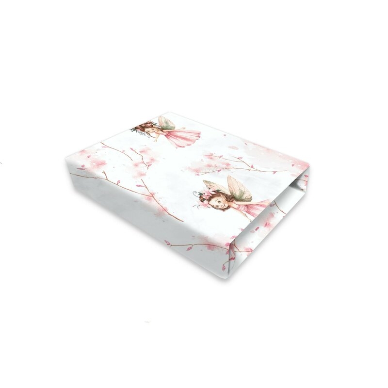 Cearceaf cu elastic, Qmini, Pentru patut co-sleeper, Aurora, Dimensiune 76 x 43 cm, Din bumbac certificat Oeko Tex Standard 100, Fairy Pink Cearceaf cu elastic, Qmini, Pentru patut co-sleeper, Aurora, Dimensiune 76 x 43 cm, Din bumbac certificat Oeko Tex Standard 100, Fairy Pink