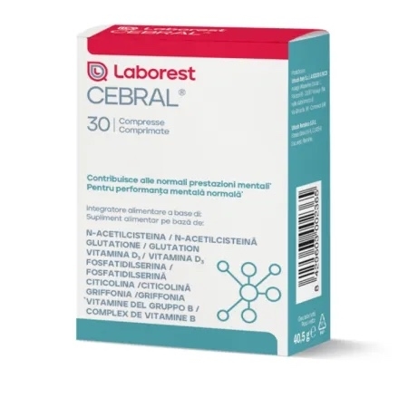 Cebral, 30 comprimate, Laborest Cebral, 30 comprimate, Laborest