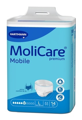 Chiloti incontinenta adulti MoliCare, Mobile large 14buc Chiloti incontinenta adulti MoliCare, Mobile large 14buc