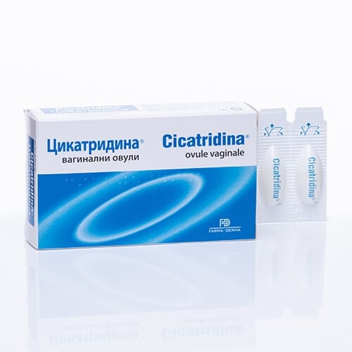 Cicatridina, 10 ovule vaginale, Farma-Derma Cicatridina, 10 ovule vaginale, Farma-Derma