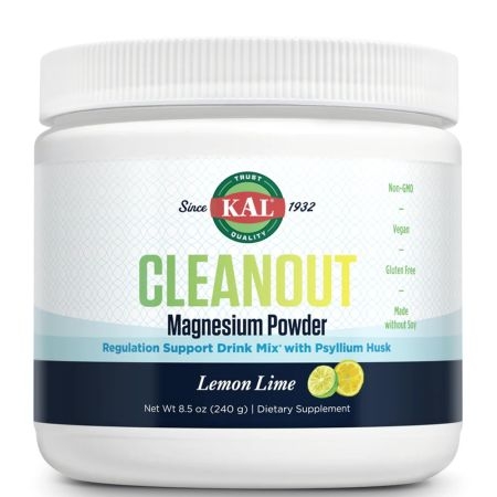 Cleanout Magnesium Powder Lemon Lime Kal, 240 g, Secom Cleanout Magnesium Powder Lemon Lime Kal, 240 g, Secom