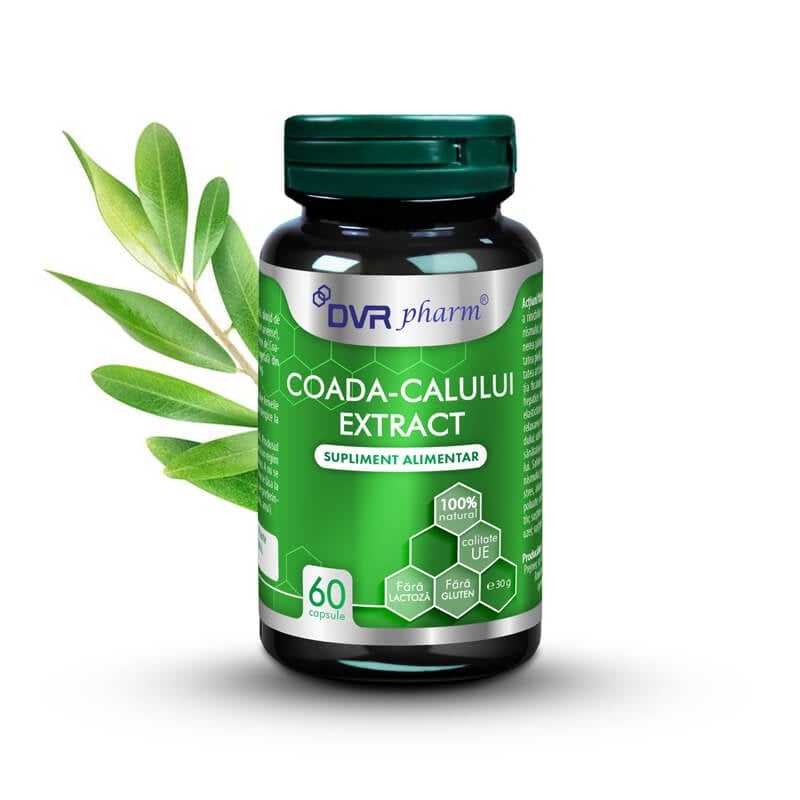 Coada calului extract, 60 capsule, DVR Pharm Coada calului extract, 60 capsule, DVR Pharm