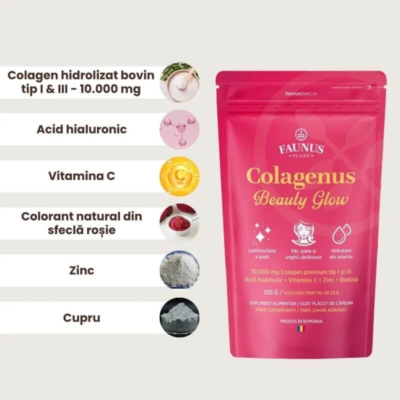 Colagenus Beauty Glow pudra, 325, Faunus Plant