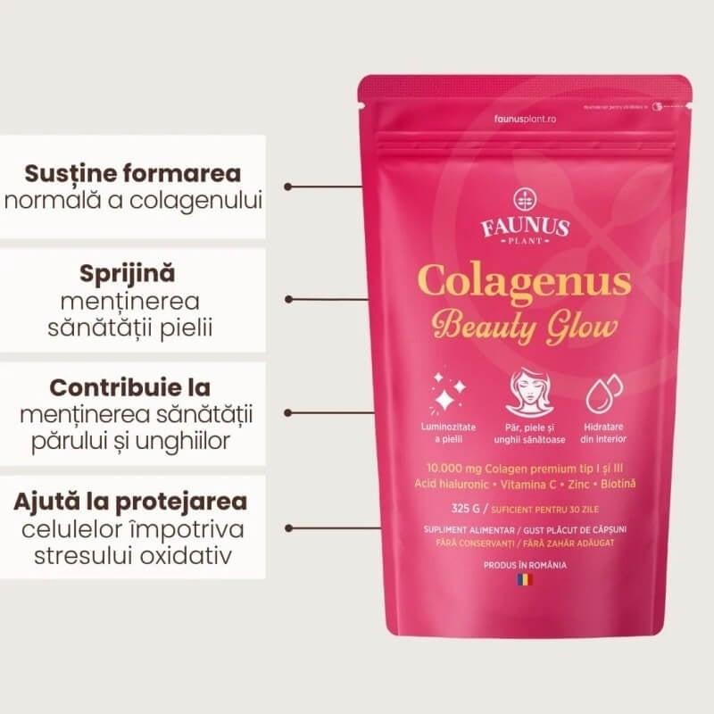 Colagenus Beauty Glow pudra, 325, Faunus Plant