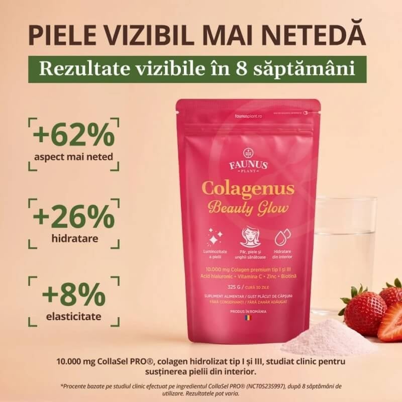 Colagenus Beauty Glow pudra, 325, Faunus Plant
