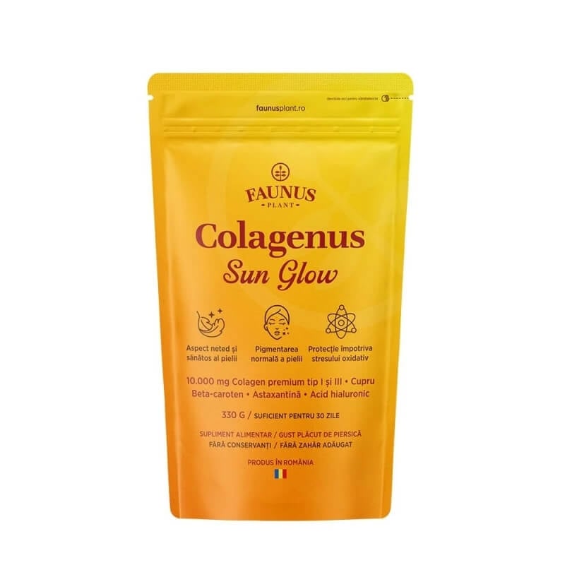 Colagenus Sun Glow pudra, 330 g, Faunus Plant Colagenus Sun Glow pudra, 330 g, Faunus Plant