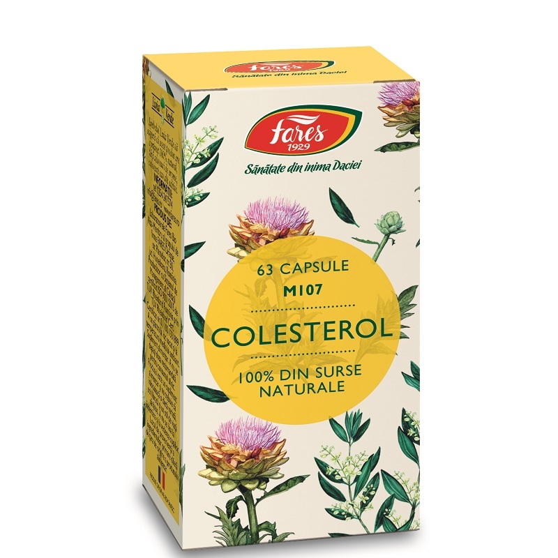 Colesterol (M107) 63caps., Fares Colesterol (M107) 63caps., Fares