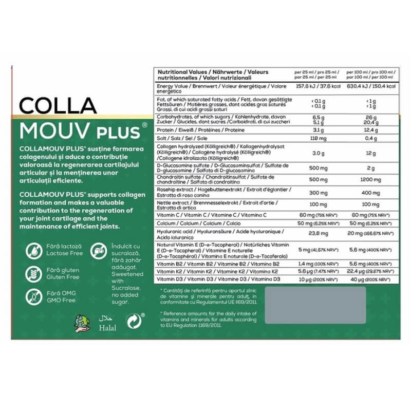 CollaMouv Plus, 25 ml, 30 flacoane, Deutsche Heilmittel GmbH