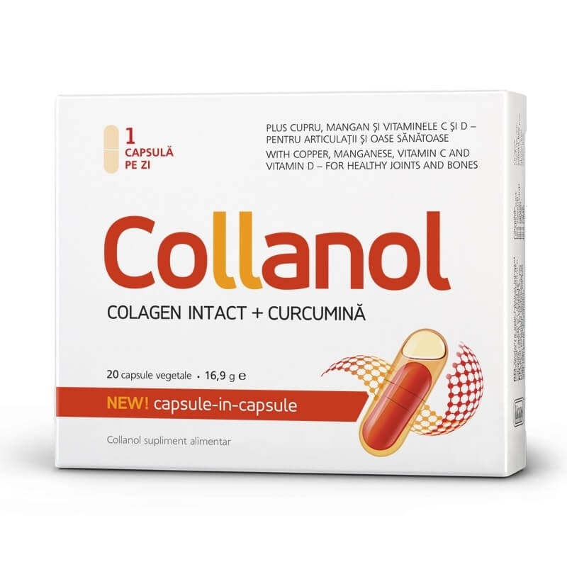Collanol, 20 capsule, Vitaslim Collanol, 20 capsule, Vitaslim