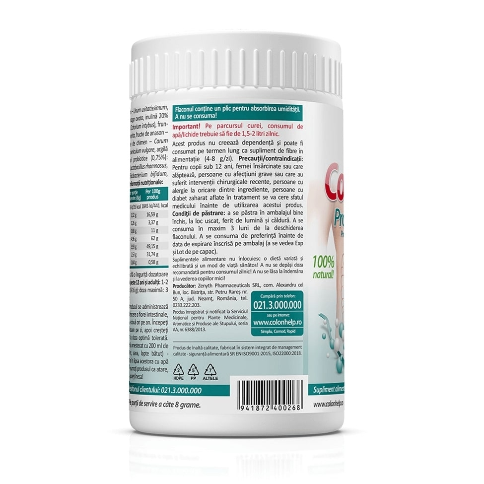 Colon Help Probiotic Forte, 240 g, Zenyth Colon Help Probiotic Forte, 240 g, Zenyth