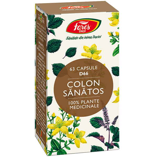 Colon sanatos (D66) 63caps., Fares Colon sanatos (D66) 63caps., Fares