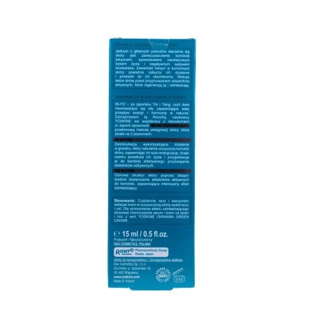 Crema antirid pentru zona ochilor si a gurii Okinawa Green Caviar, 15 ml, Yoskine