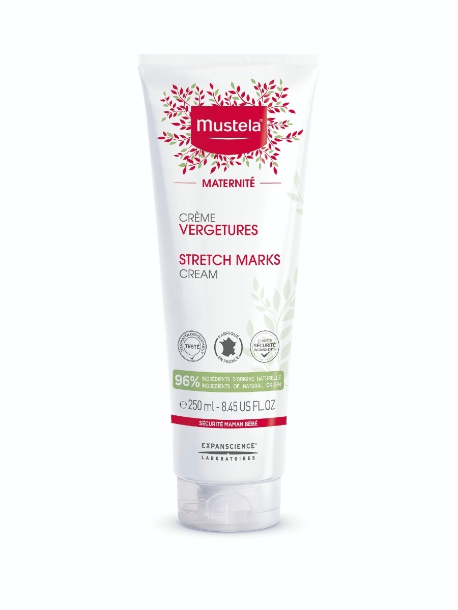 Crema antivergeturi cu actiune 3 in 1 Maternite, 250 ml, Mustela