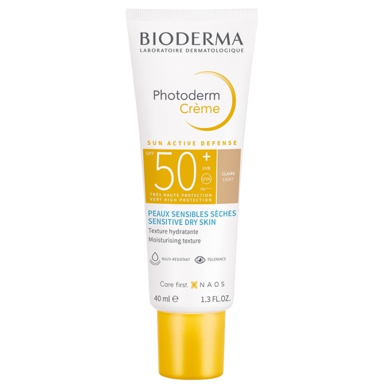 Crema colorata SPF 50+ nuanta Claire Light Photoderm, 40 ml, Bioderma Crema colorata SPF 50+ nuanta Claire Light Photoderm, 40 ml, Bioderma