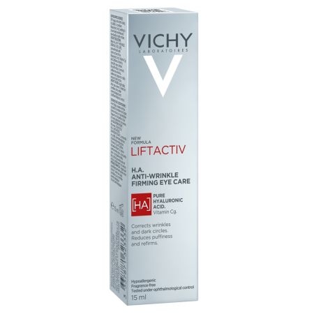 Crema pentru ochi cu efect antirid si fermitate Liftactiv HA, 15 ml, Vichy Crema pentru ochi cu efect antirid si fermitate Liftactiv HA, 15 ml, Vichy