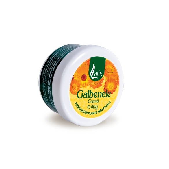 Crema cu Galbenele, 40 g, Larix Crema cu Galbenele, 40 g, Larix