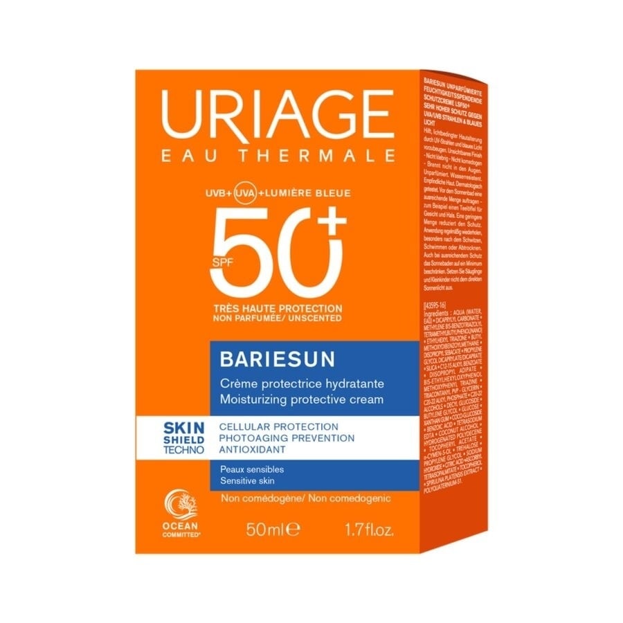 Bariesun crema protectie solara fara parfum SPF 50+, 50 ml, Uriage Bariesun crema protectie solara fara parfum SPF 50+, 50 ml, Uriage
