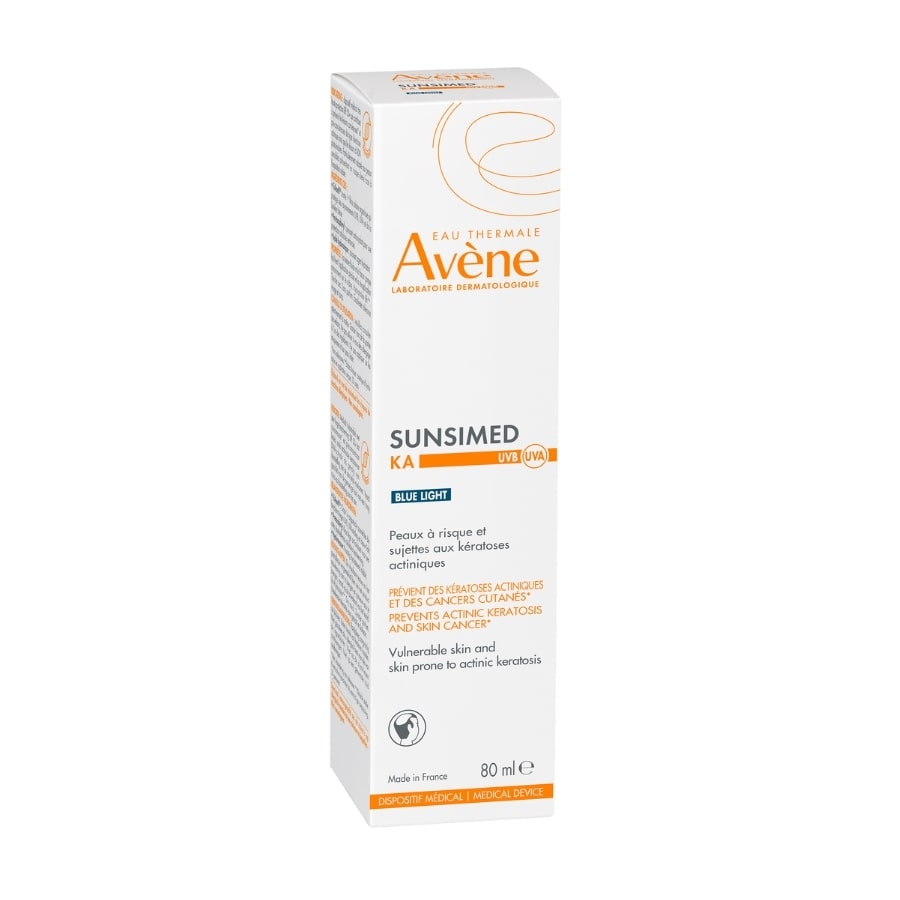 Crema cu protectie solara SPF50+ pentru pielea predispusa la keratoza actinica Sunsimed KA, 80 ml, Avene