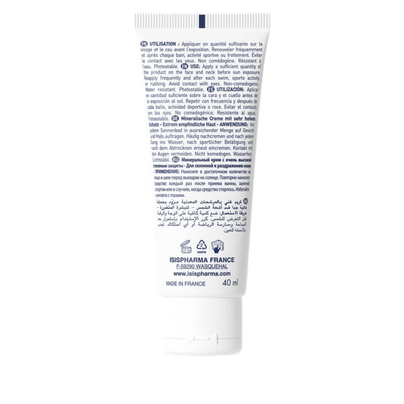 Crema SPF 50+ Uveblock Mineral, 40 ml, Isispharma Crema SPF 50+ Uveblock Mineral, 40 ml, Isispharma