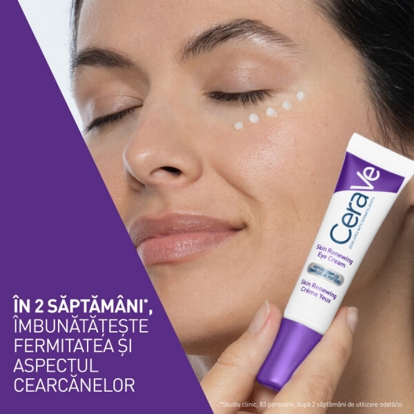 Crema contur ochi antirid Skin Renewing, 14 ml, Cerave Crema contur ochi antirid Skin Renewing, 14 ml, Cerave