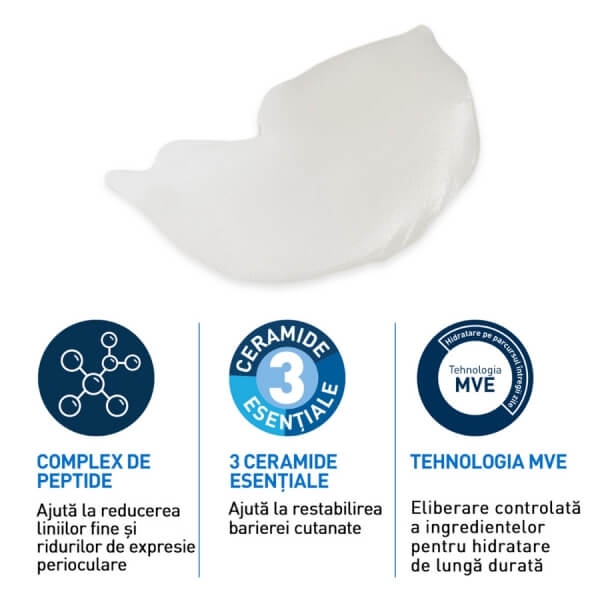 Crema contur ochi antirid Skin Renewing, 14 ml, Cerave Crema contur ochi antirid Skin Renewing, 14 ml, Cerave