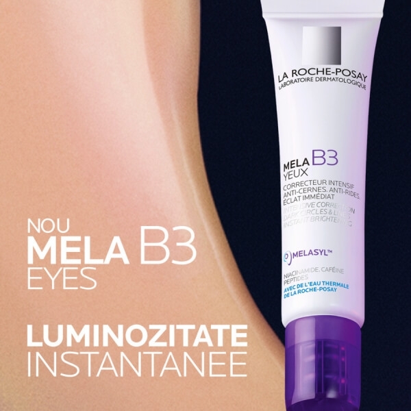 Crema contur ochi Mela B3, 15 ml, La Roche-Posay Crema contur ochi Mela B3, 15 ml, La Roche-Posay