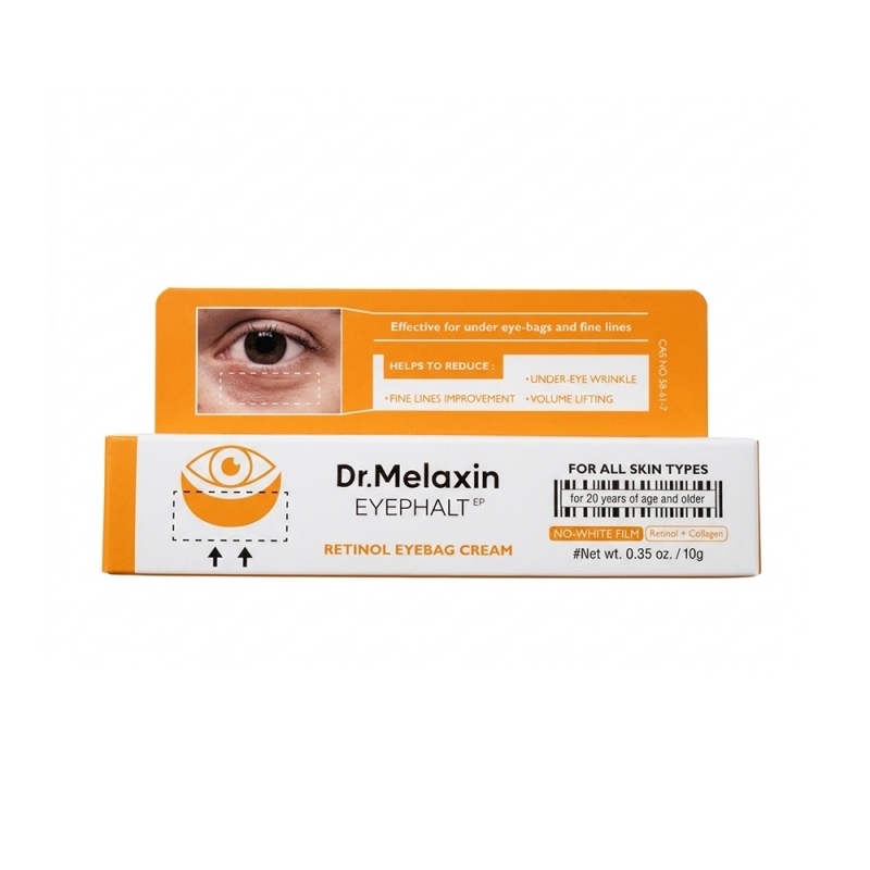 Crema De Ochi Pentru Estomoparea Cearcanelor Cu Retinol Eyephalt, 10 g, Dr. Melaxin