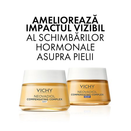 Crema de zi redensifianta cu efect de lifting ten normal-mixt Neovadiol Compensating Complex, 50 ml, Vichy Crema de zi redensifianta cu efect de lifting ten normal-mixt Neovadiol Compensating Complex, 50 ml, Vichy