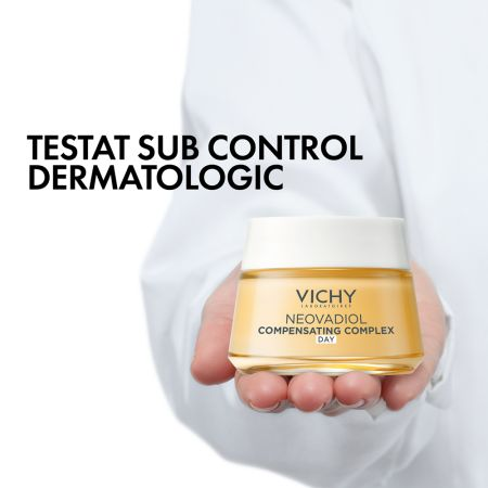 Crema de zi redensifianta cu efect de lifting ten normal-mixt Neovadiol Compensating Complex, 50 ml, Vichy Crema de zi redensifianta cu efect de lifting ten normal-mixt Neovadiol Compensating Complex, 50 ml, Vichy
