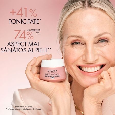 Crema de zi Neovadiol Rose Platinium, 50 ml, Vichy Crema de zi Neovadiol Rose Platinium, 50 ml, Vichy