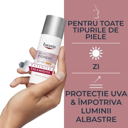 Crema de fata SPF 30 Anti Pigment, 50 ml, Eucerin