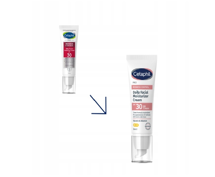 Crema de zi SPF 30  BB RednessControl, 50 ml, Cetaphil